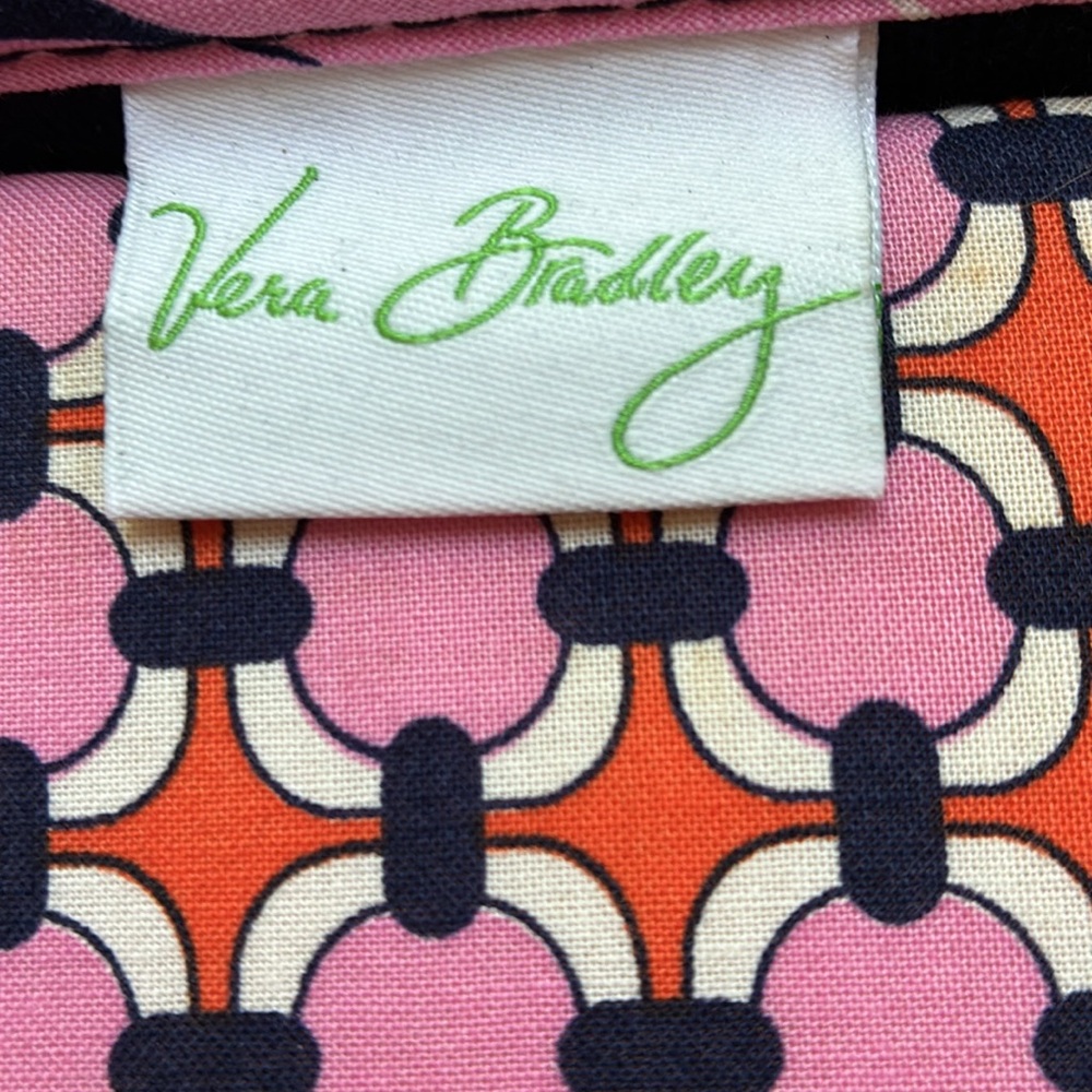 Vera Bradley RARE, Loves Me” Floral Messenger/Laptop Bag - Picture 8 of 10